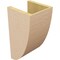 Ekena Millwork 8"W x 8"D x 16"H Wide Durham Rough Cedar Woodgrain TimberThane Corbel, Primed Tan CORUR08X08X16DURRCPR - alternate 2